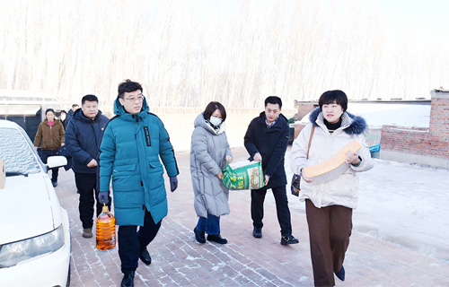 节前慰问送真情 浓浓关怀暖人心