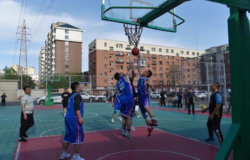 超燃～精彩“篮”不住！我院与吉林省肝胆病医院举行篮球互访友谊赛