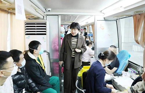 “卫”爱守护丨热血传递 情暖寒冬——长春市传染病医院开展无偿献血活动