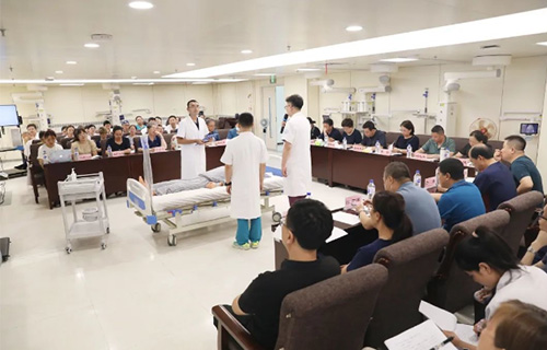 长春市传染病医院举办“典型病例”教学查房竞赛